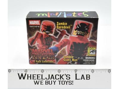 Zombie Daredevil Zombie Giant Man Mini Mates Marvel Zombies Hasbro 2007 MISB
