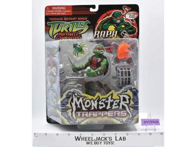 Raph Monster Trappers TMNT Mutants & Monsters 2005 Playmates MOSC NEW