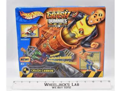 Crash Cannon The Incredible Crash Dummies 2004 Hot Wheels Mattel NEW SEALED MISB
