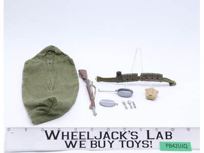 Bivouac Sleeping Bag Equipment Set GI Joe 1964 Hasbro Vintage 12" Accessory