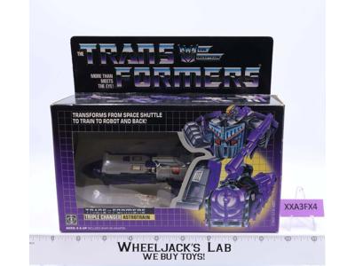 Astrotrain w/Box 100% Complete 1985 Vintage Hasbro G1 Transformers figure