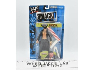 Undertaker Smack Down Tron Ready Series 7 WWF WWE Jakks 2000 Action Figure