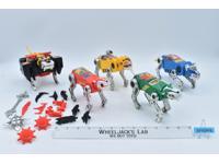 Lion Force Set Voltron 1984 LJN Toys Robot Action Figure Vintage
