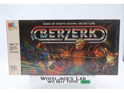 Berzerk Board Game 1983 Milton Bradley Vintage NEW MISB SEALED