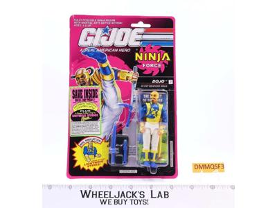 Dojo Ninja Force GI Joe 1991 Hasbro Action Figure NEW MOSC SEALED