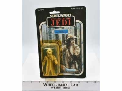 Logray Medicine Man 65 Back Star Wars ROTJ 1983 Kenner Vintage MOSC