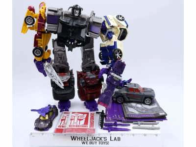 Menasor W/Blackjack 100% Complete Transformers Combiner Wars 2014 Hasbro