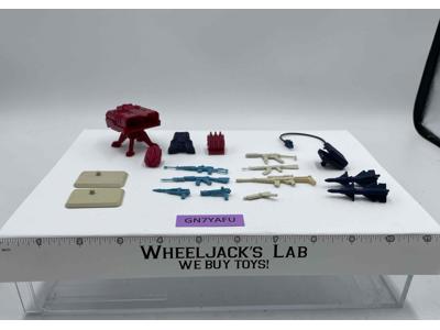 Lot Battle Gear Accessory 4 Set 6 1986 Weapons G.I. Joe Vintage Action Figure