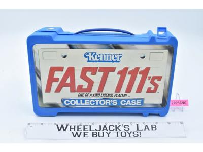 Fast 111's Collector's Case License Plate Design 1981 Kenner