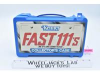 Fast 111's Collector's Case License Plate Design 1981 Kenner
