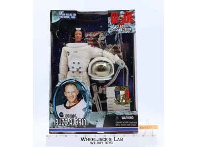 Colonel Buzz Aldrin GI Joe Classic Collection 1999 Hasbro Figure NEW MISB SEALED