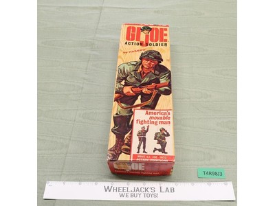 Action Soldier Blonde 12" GI Joe 1964 Hasbro w/ Box 7500 Vintage Action Figure