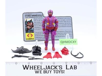 Hydro-Viper V1 100% Complete G.I. Joe 1988 Hasbro Vintage Action Figure
