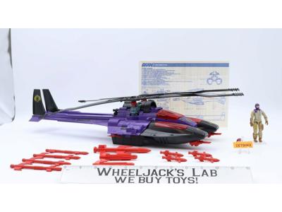 Cobra Mamba W/ Driver 100% Complete G.I. Joe 1987 Hasbro Action Figure Vehicle