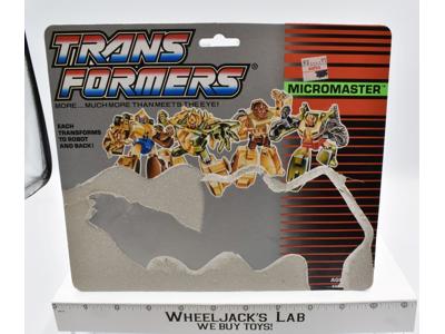 Battle Patrol Cardback 1988 Vintage Hasbro G1 Transformers Action Figure