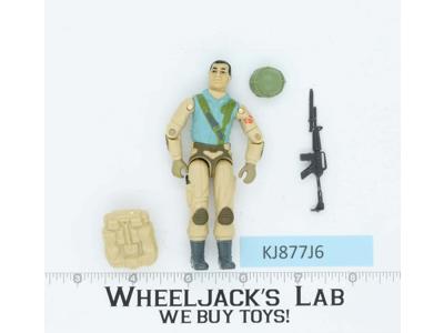 Airborne V1 100% Complete G.I. Joe Hasbro 1983 Hasbro Vintage Action Figure