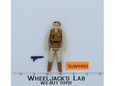 Hoth Rebel Soldier MOLDED BOOTS Complete China Star Wars 1980 Kenner No Repro