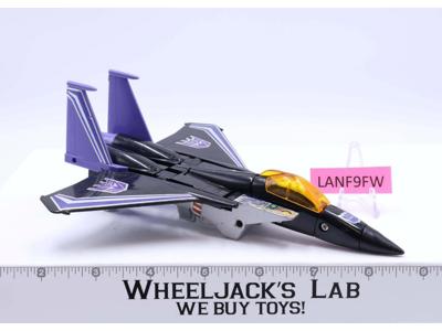 Skywarp 1985 Vintage G1 Transformers F-15 Fighter Hasbro Action Figure