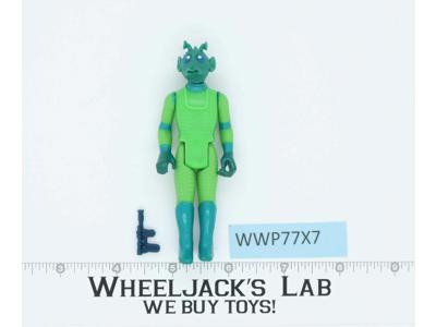Greedo 100% Complete Star Wars 1978 Vintage Kenner Action Figure NO REPRO