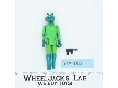 Greedo 100% Complete Star Wars 1978 Vintage Kenner Action Figure NO REPRO