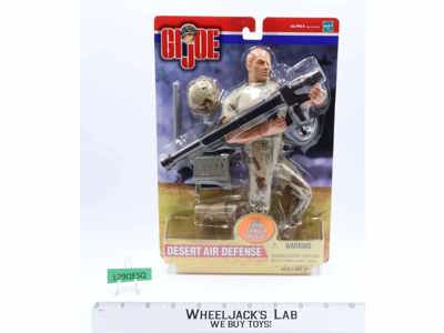 Desert Air Defense GI Joe 12" Fully Posable Hasbro 2000 NEW MOSC Action Figure