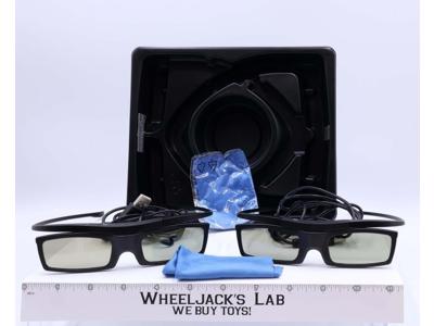 2-Pack 3D Glasses by Samsung W/Case and Cloth Cleaner