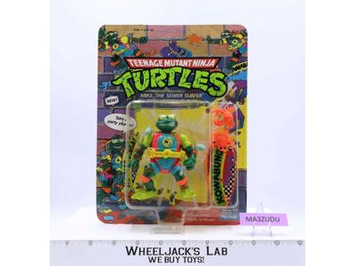 Mike the Sewer Surfer Teenage Mutant Ninja Turtles TMNT 1990 Playmates NEW MOSC