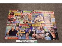 WWF Lot of 10 Sports Review Wrestling Magazine 1988 Blanchard Luger Savage Hogan
