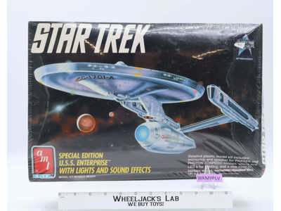 Star Trek Enterprise NCC-1701-A W/Lights & Sounds 1991 AMT ERTL Model Kit MISB