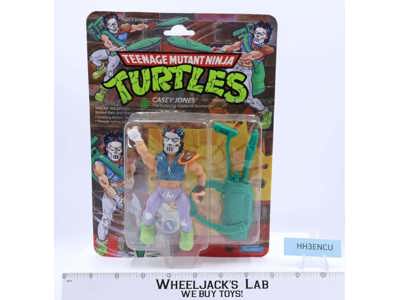 Casey Jones Teenage Mutant Ninja Turtles TMNT 1989 Playmates NEW MOSC SEALED
