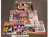 WWF Lot of 9 Inside Wrestling Magazines 1990 Hulk Hogan Sting Rude Piper Warrior