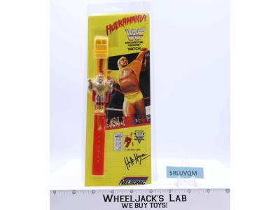 Hulkamania Hulk Hogan WWF Wrestling Wrist Watch 1991 Nelsonic Titan Sports