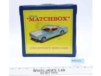 Matchbox Carry Case W/ 18 Cars 1978 Lesney Collector Mini Storage Case