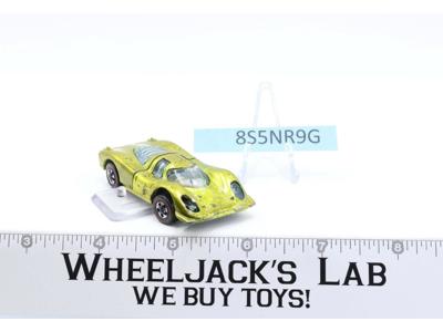 Porsche 917 Yellow 1970 Redline Hot Wheels Mattel Vintage RL