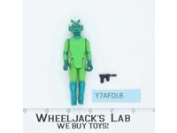 Greedo 100% Complete Star Wars 1978 Vintage Kenner Action Figure NO REPRO