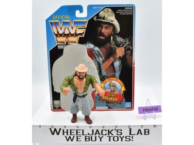 Skinner W/CARDBACK 1992 WWF Wrestling Hasbro Action Figures
