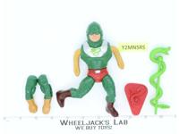 King Hiss 100% Complete He-Man Masters of the Universe MOTU Mattel 1986 Vintage
