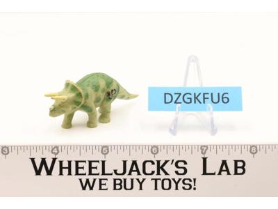 Triceratops Lost World Microverse Mini Dino Jurassic Park Figures 1997 Kenner