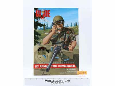 US Army Tank Commander GI Joe Classic Collection 1997 Hasbro NEW MISB SEALED