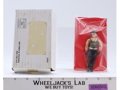 Sgt. Slaughter MAIL AWAY W/ Mailer Box GI Joe 1985 Hasbro NEW SEALED Baggie