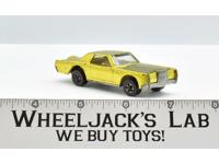Custom Continental Mark III Gold 1969 Redline Hot Wheels Mattel Vintage RL