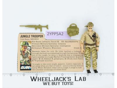 Recondo V1 100% Complete G.I. Joe 1984 Hasbro Vintage Action Figure