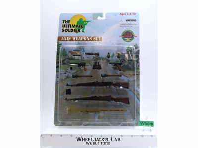 Axis Weapons Set The Ultimate Soldier 2000 21st Century Toys #60050 Accessories