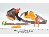 Cable cannon with Pete Crane Sky Commanders Kenner 1987 Vintage Action Figure