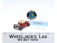Hot Heap Red With Button 1968 Hot Wheels Mattel Vintage Redline RL