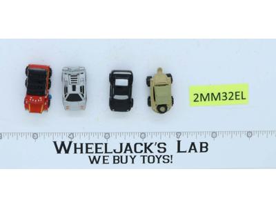 Lot of 4 Vehicles 1988-89 Vintage Galoob Micro Machines