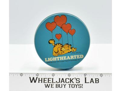 Garfield the Cat Lighthearted Valentine's Day 1978 Cheinco Metal Tin Container
