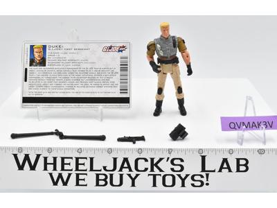 Duke V13 100% Complete Valor Vs. Venom G.I. Joe 2004 Hasbro Action Figure