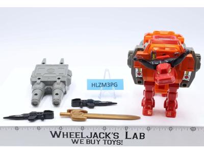 Tantrum Metal Chest Predaking 100% Complete 1986 G1 Transformers Action Figure