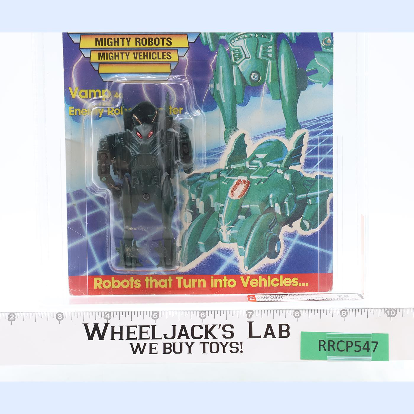 Vamp AFA GRADED 70 75/60/90 Gobots 1985 Tonka Action Figure NEW SEALED